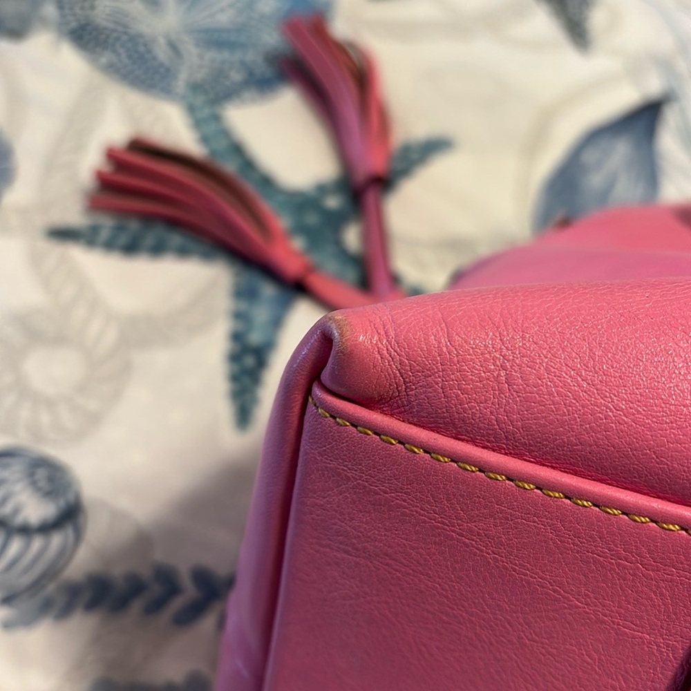 Dooney & Bourke Florentine satchel pink - Picture 5 of 11
